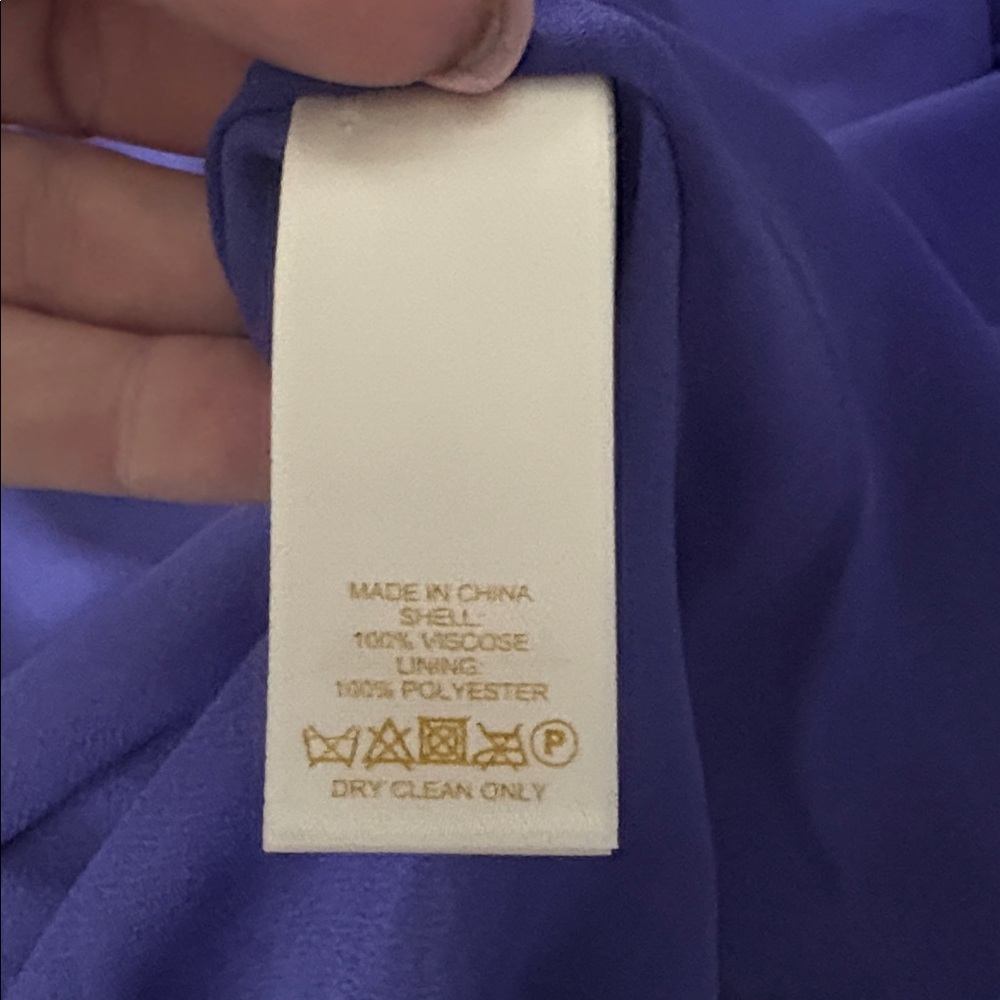 KATE SPADE Magnolia Petit Christmas Light  Full Skirt Purple Size 0 (XS) - Picture 8 of 11